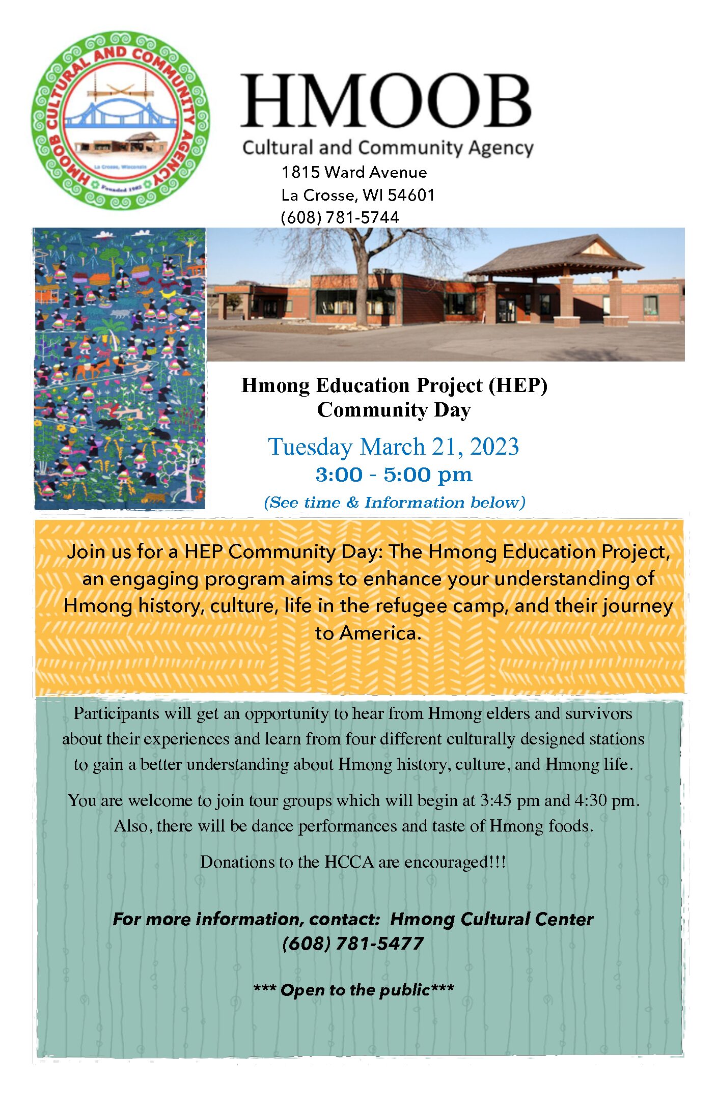 Hmong Education Project (HEP) Community Day