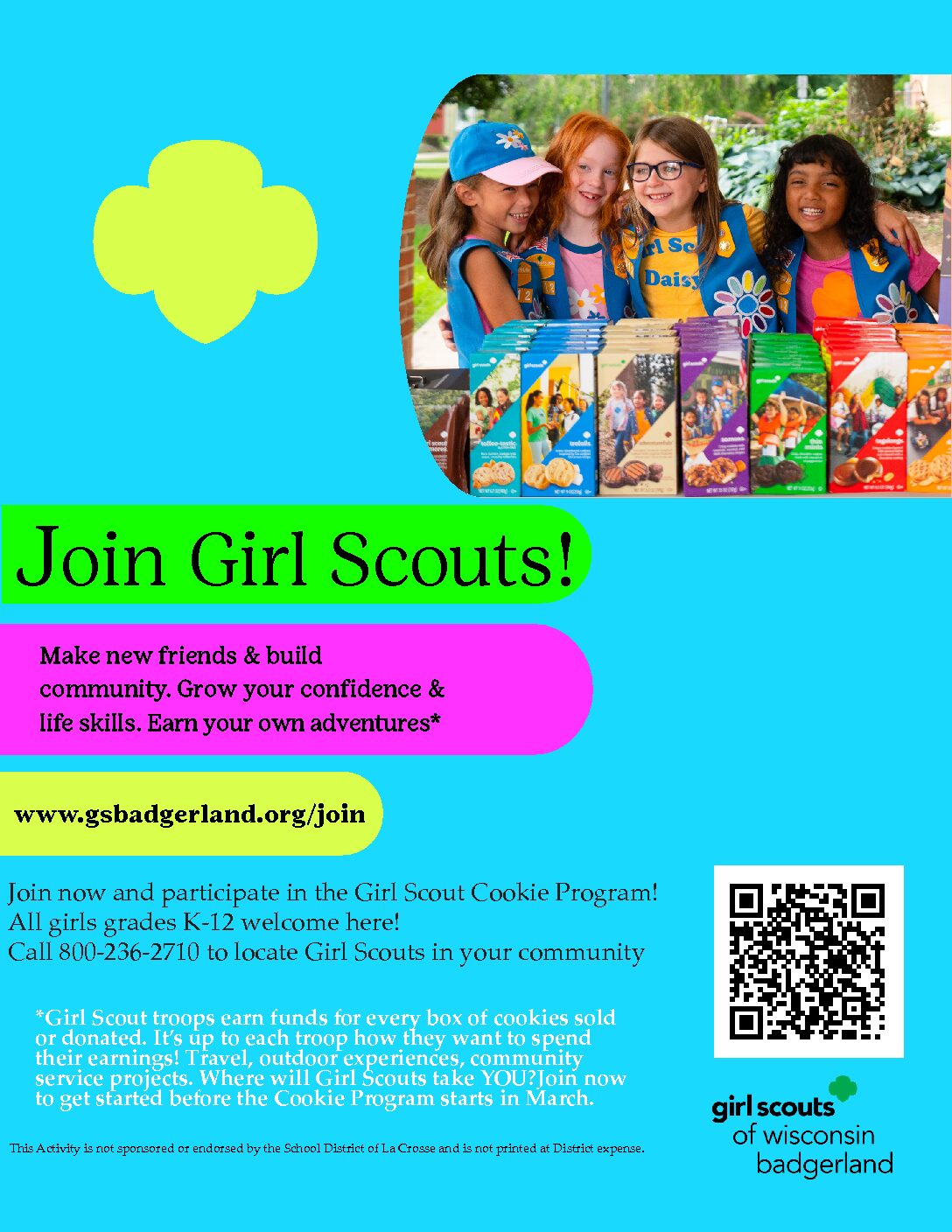 Join Girl Scouts!