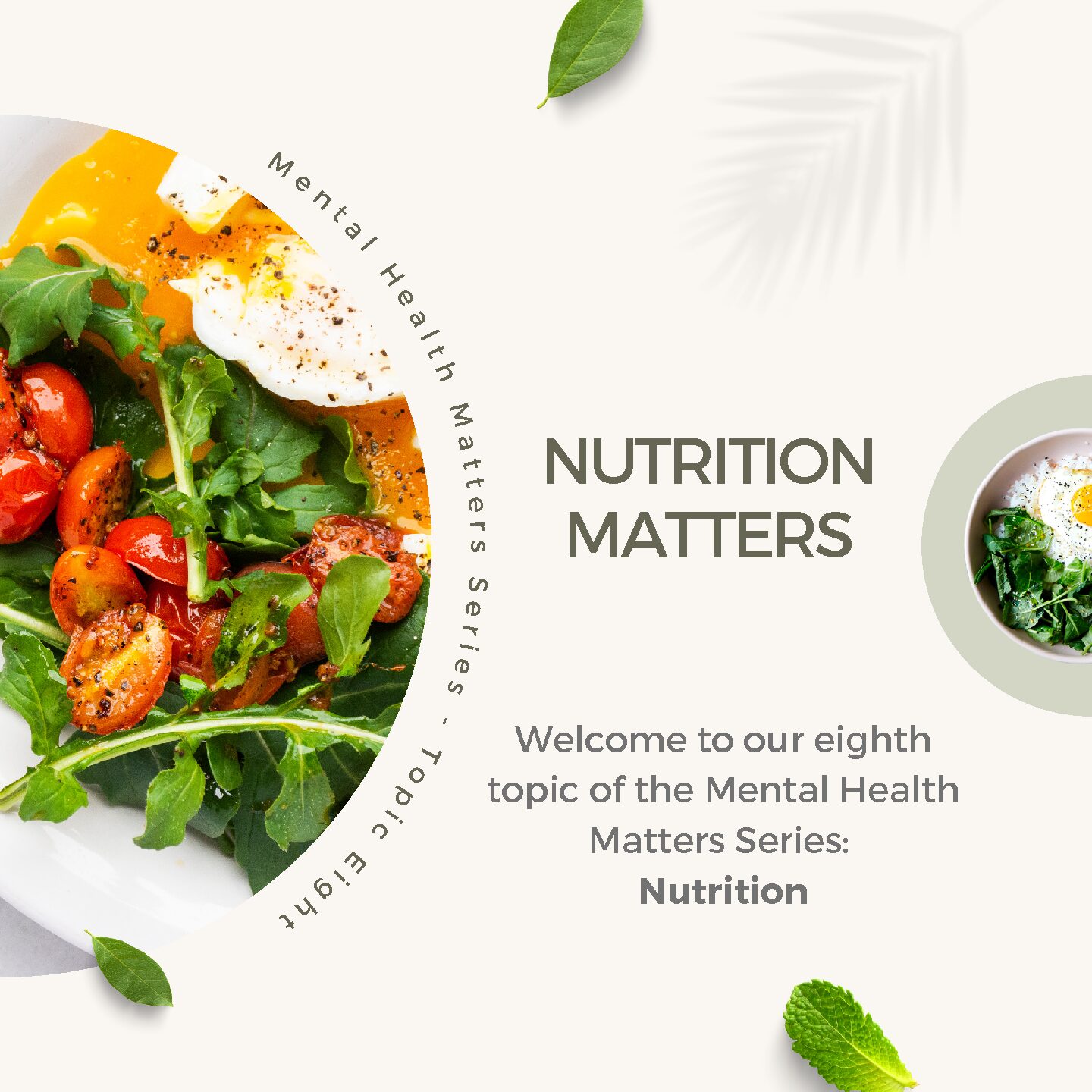 Mental Health Matters Series: Nutrition Matters