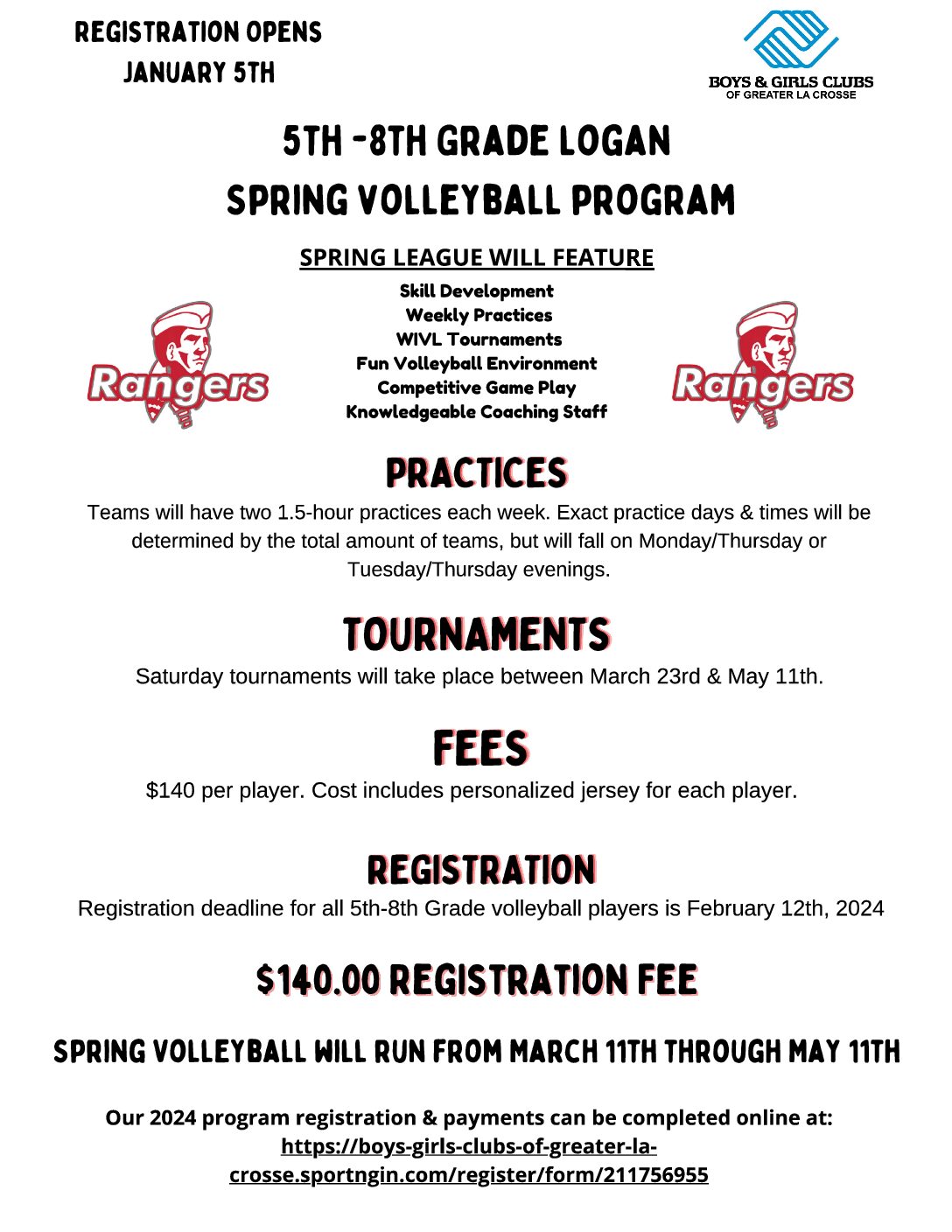 Logan Spring Volleyball Program
