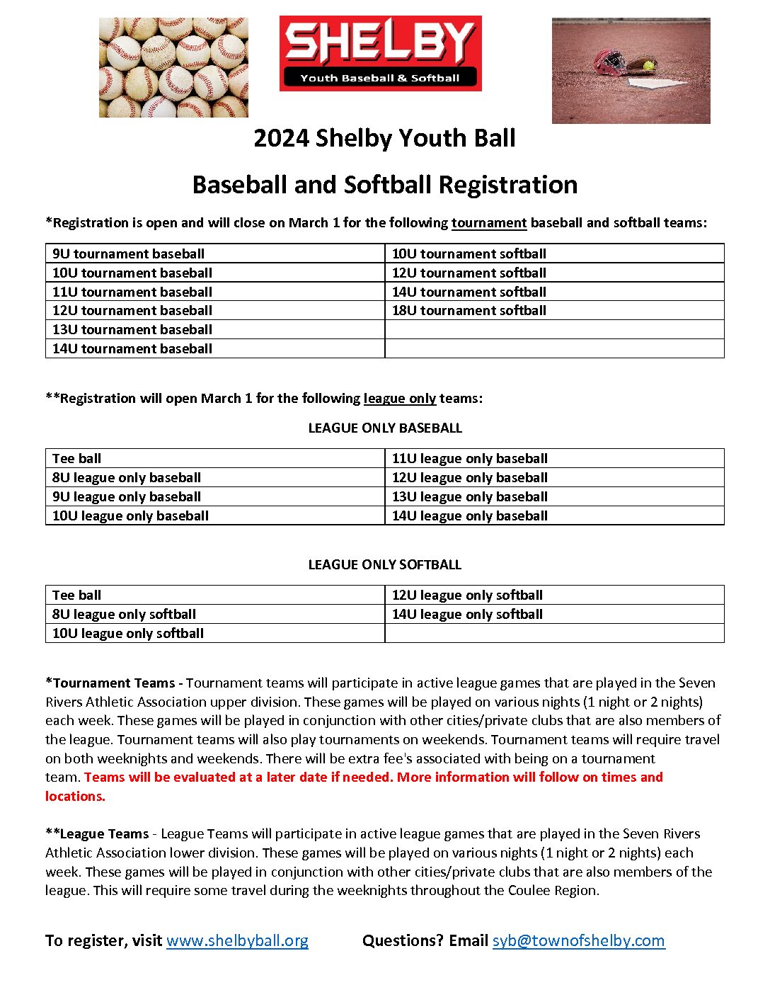 Shelby Youth Ball